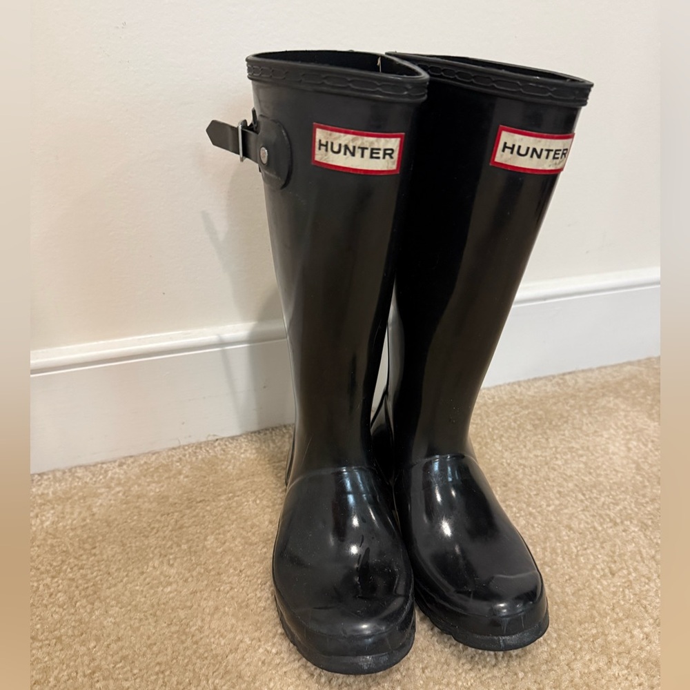 Hunter Charcoal Footwear
